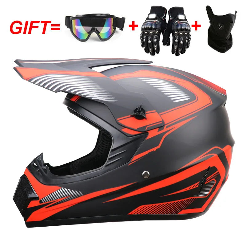 Full Face Motorcycle Helmet Off-road Motorbike Free Shipping Send 3 Gifts Downhill AM DH Cross Capacete Motocross Casco helmets