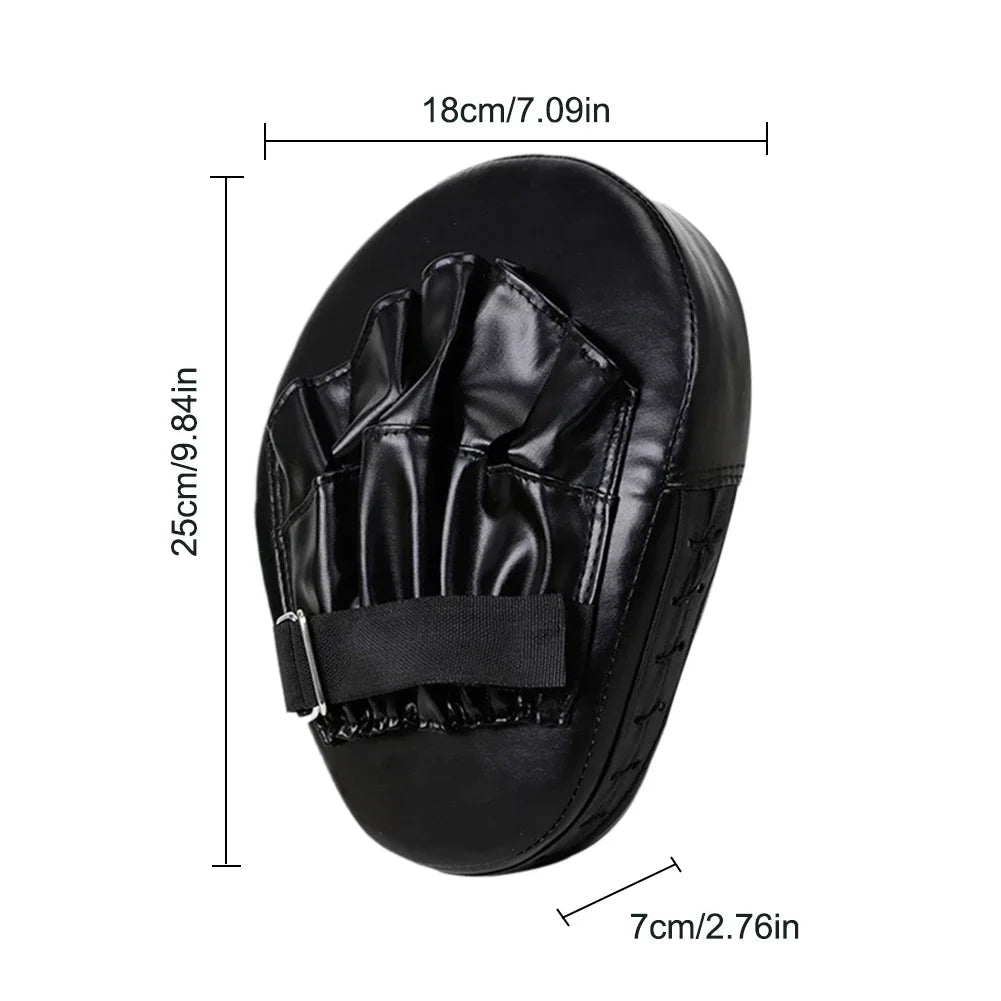 1PC Kick Boxing Gloves Pad PU Leather Punch Target Bag for Adults Kids MMA Karate Muay Thai Free Fight Sanda Training Equipment