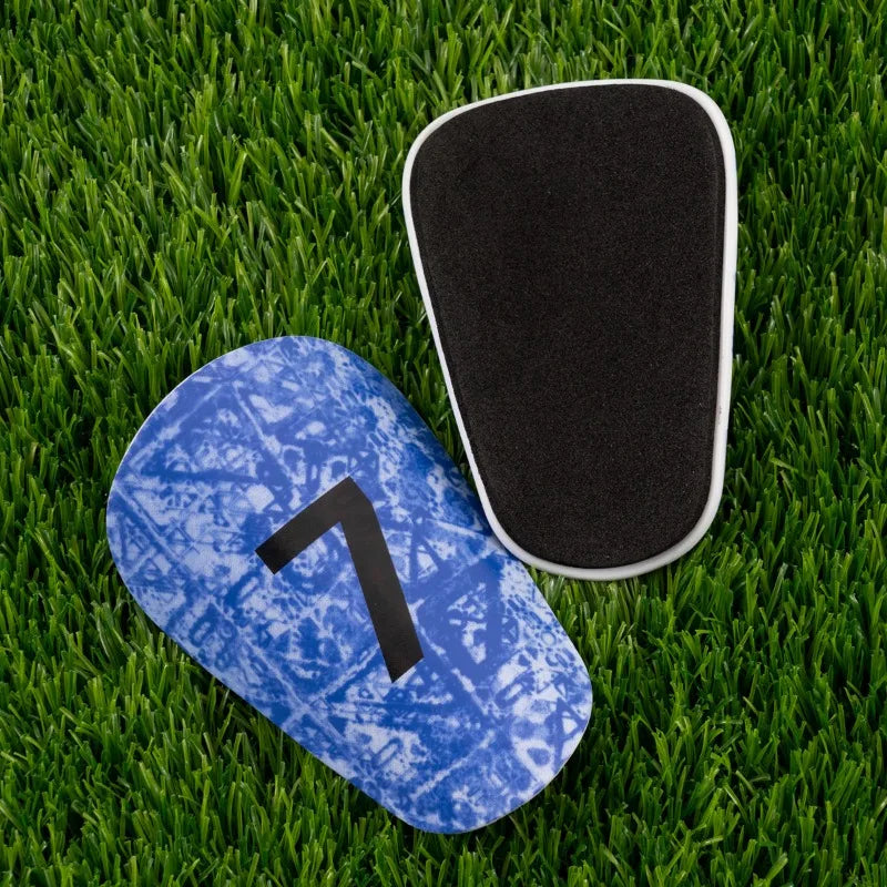 2026 Mini Shin Guards No.7 Kids Adults - Ultra Thin Soccer Leg Guards Lightweight Protection USA Canada Mexico Summer Sports