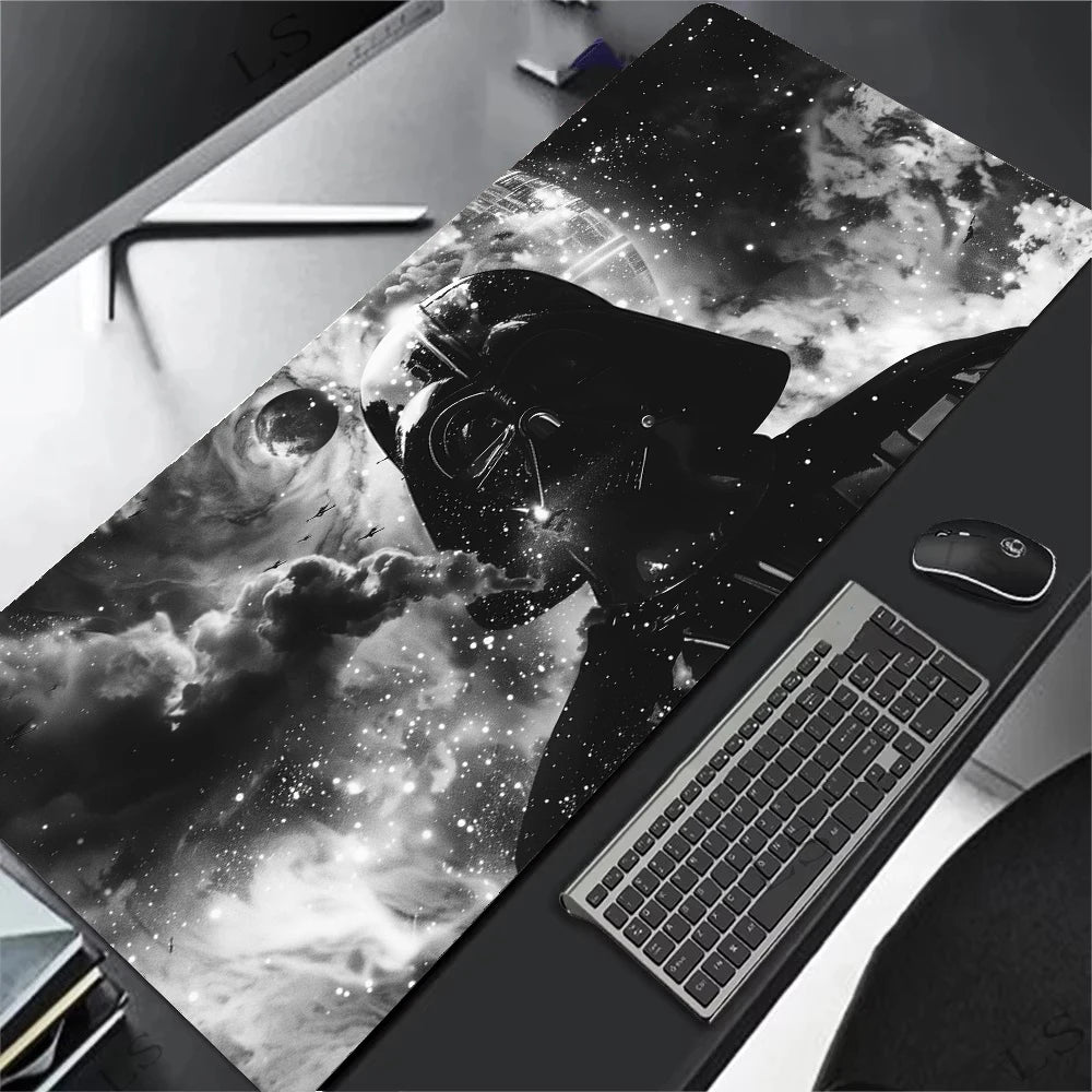 Mouse Pad Star Wars Anime Carpe Large PC HD Gamer Computer Mausepad Varmilo Keyboard Gaming Accessories Desk Mat Durable 90X40CM