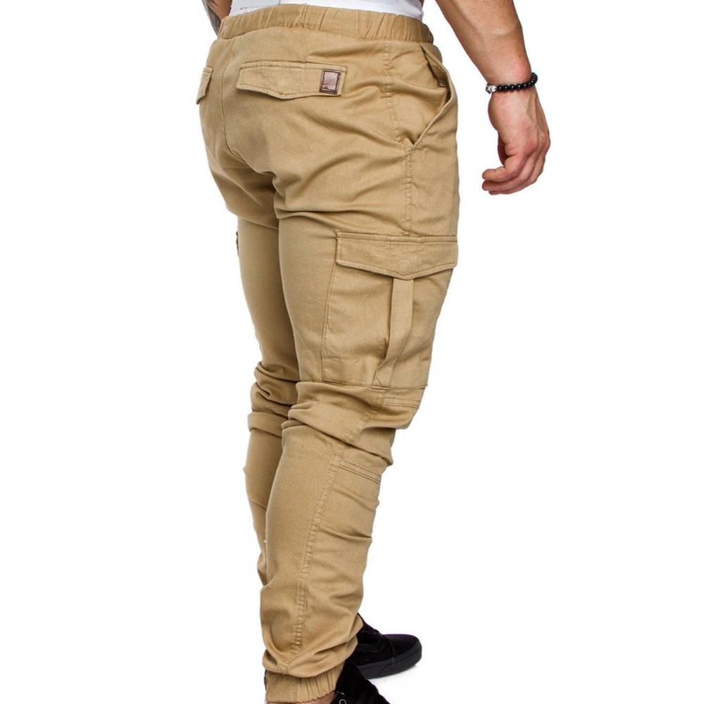 50%HOT2022 New Men's Casual Jogging Pants Solid Color Pocket Pants Sports Pants Men's Trousers Street Hip Halen Jogging Pants