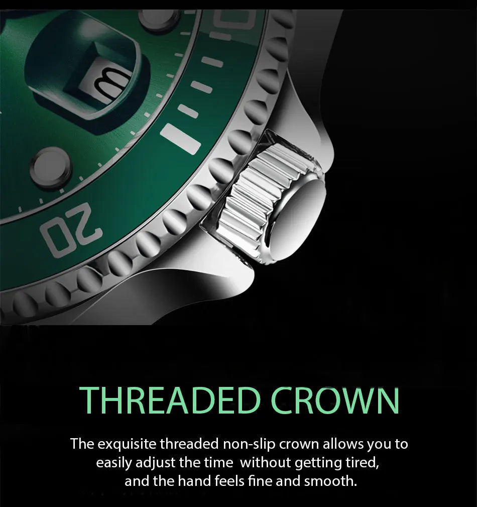 Reloj LIGE Top Brand Luxury Fashion Diver Watch Men Waterproof Date Clock Sport Watches Mens Quartz Wristwatch Relogio Masculino