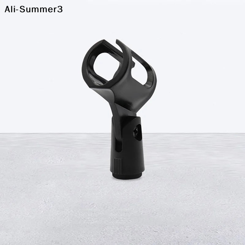 【Ua】Flexible Microphone Stand Holder Mount Wireless Microphone Support Bracket Plastic Soft Smooth Clamp Fixing Accessories