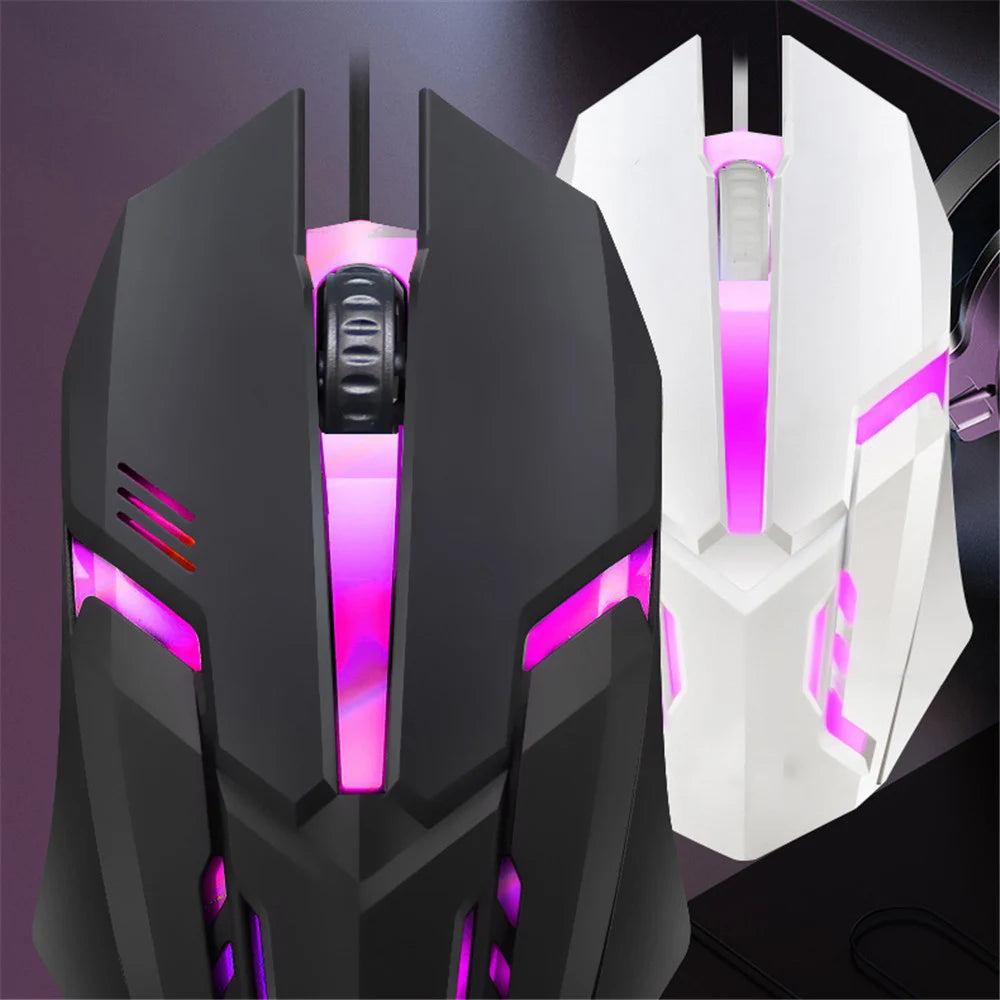 USB Wired Gaming Mouse 5000 DPI 3 Buttons Silent Mause Backlit Professional Gamer Mice Ergonomic Computer Mouse For PC Laptop