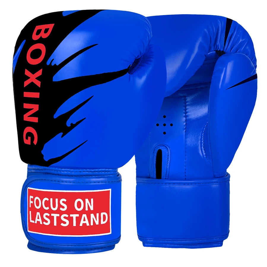6/8/10/12oz Kids Women/Men Boxing Gloves Sanda Sparring Muay Thai MMA Karate Punch Training Mitts Kickboxing Guantes De Boxeo