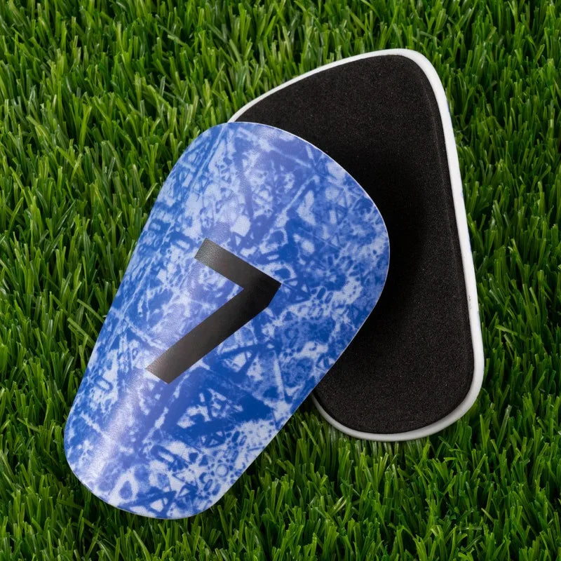 2026 Mini Shin Guards No.7 Kids Adults - Ultra Thin Soccer Leg Guards Lightweight Protection USA Canada Mexico Summer Sports