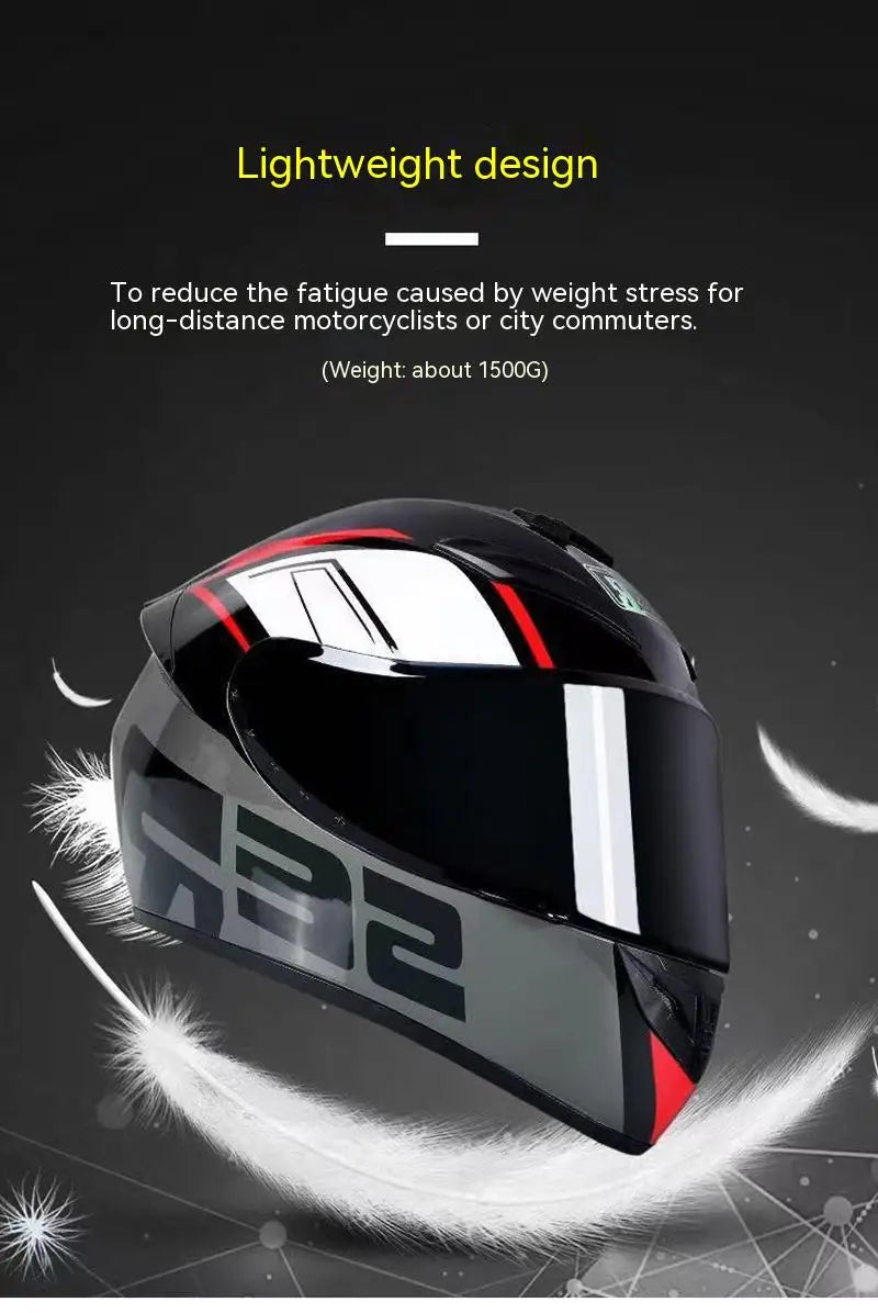 DOT Motorcycle Helmet Full Face Safety Motobike Scooter Casco Moto Modular Capacetes Helmets  Full Face Casco Unisex