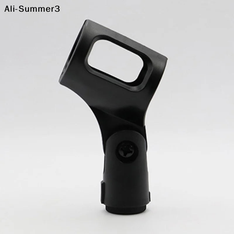 【Ua】Flexible Microphone Stand Holder Mount Wireless Microphone Support Bracket Plastic Soft Smooth Clamp Fixing Accessories