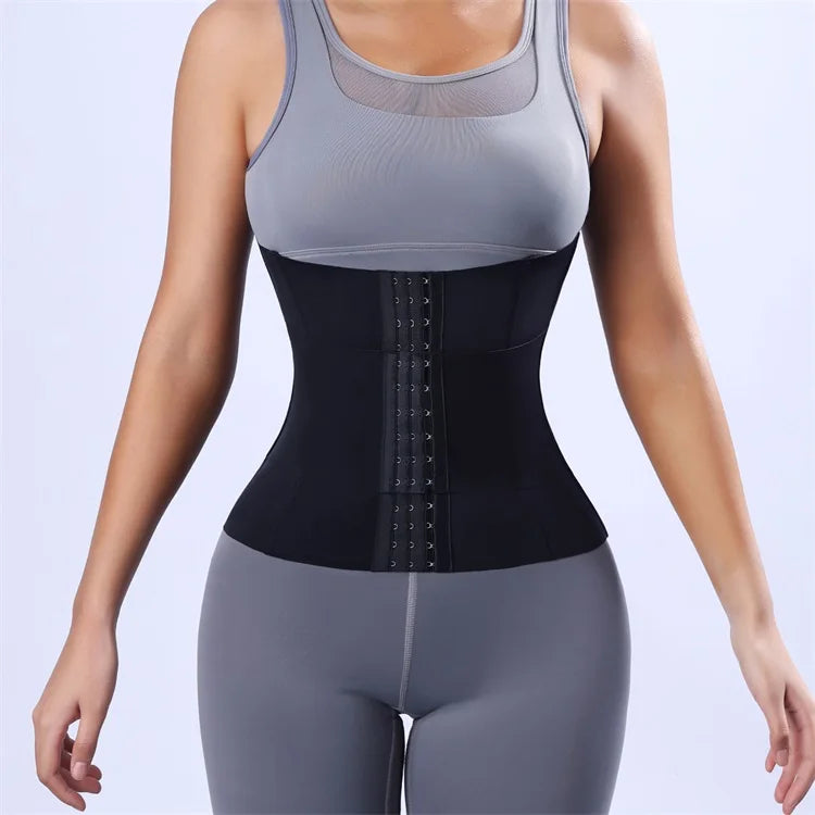 MiiOW Waist Trainer Corset Women's Binders Shapers Tummy Wrap Body Shapewear Breathable Slimming Belt Flat Belly Workout Girdle
