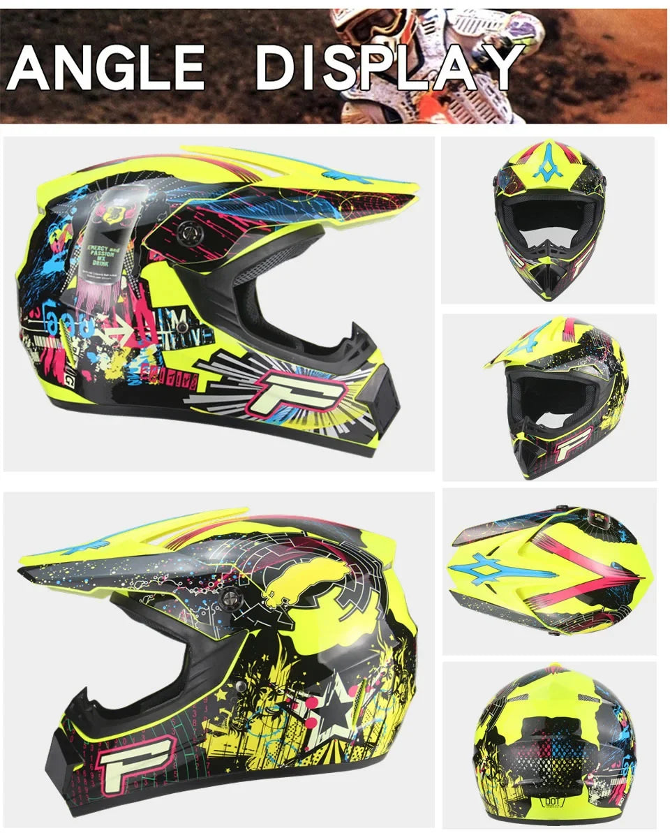 Full Face Motorcycle Helmet Off-road Motorbike Free Shipping Send 3 Gifts Downhill AM DH Cross Capacete Motocross Casco helmets