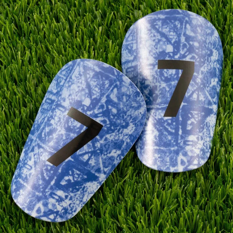 2026 Mini Shin Guards No.7 Kids Adults - Ultra Thin Soccer Leg Guards Lightweight Protection USA Canada Mexico Summer Sports