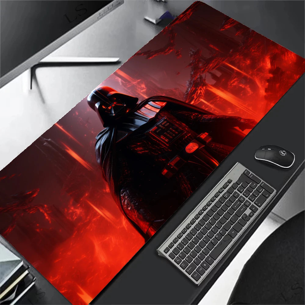 Mouse Pad Star Wars Anime Carpe Large PC HD Gamer Computer Mausepad Varmilo Keyboard Gaming Accessories Desk Mat Durable 90X40CM