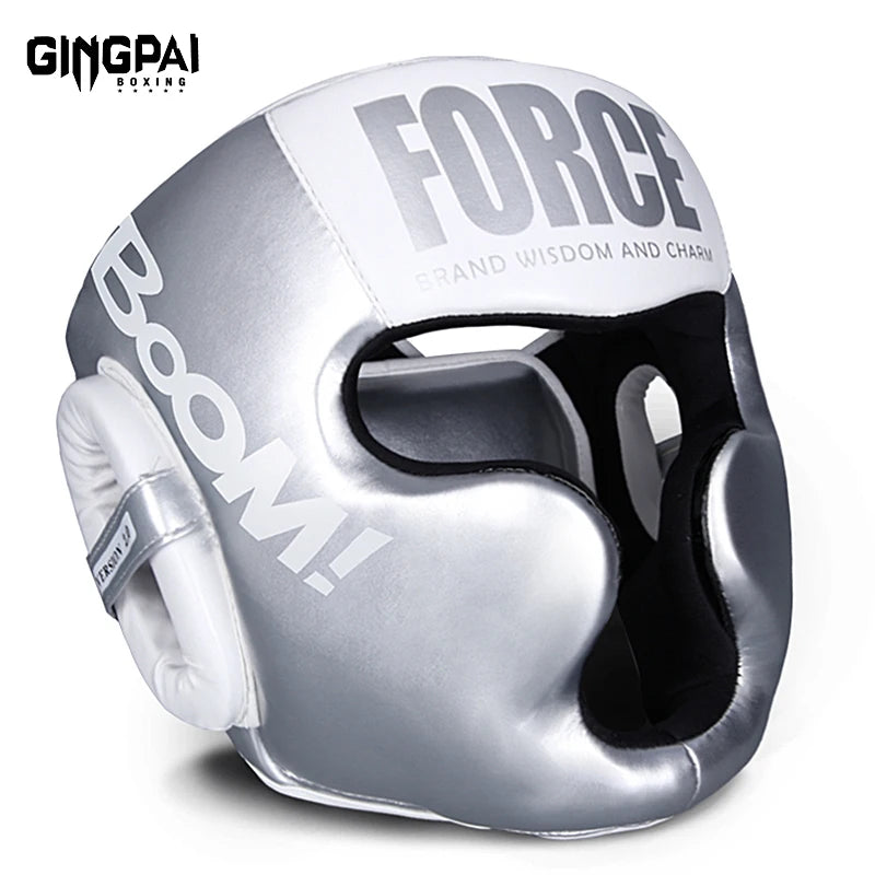 Boxing MMA Safety Helmet Head Gear Protectors Adult Child Training Headgear Muay Thai Kickboxing Full-covered Helmets Kids Adult