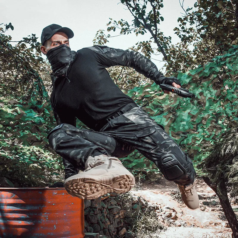 Military Uniform Camouflage Tactical Multicam Suit Men Airsoft Combat Paintball Shirt Coat Pant Soldier Sniper Hunting Clothes