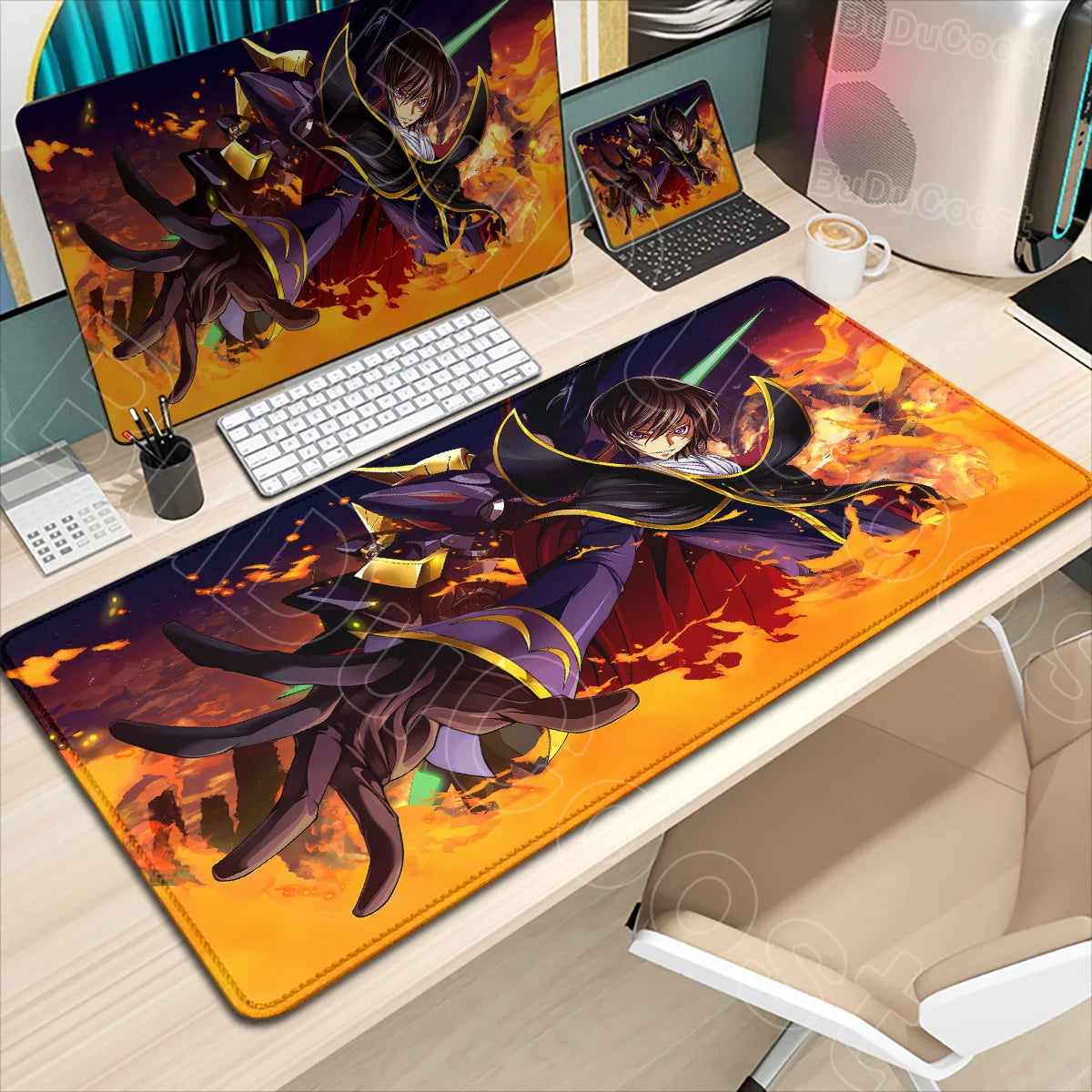 Large Anime Code Geass Mousepad Laptop Gaming Mouse Pad Pc Accessories Deskmat Keyboard Desk Mat Protector Pretty C.C. Mause Pad