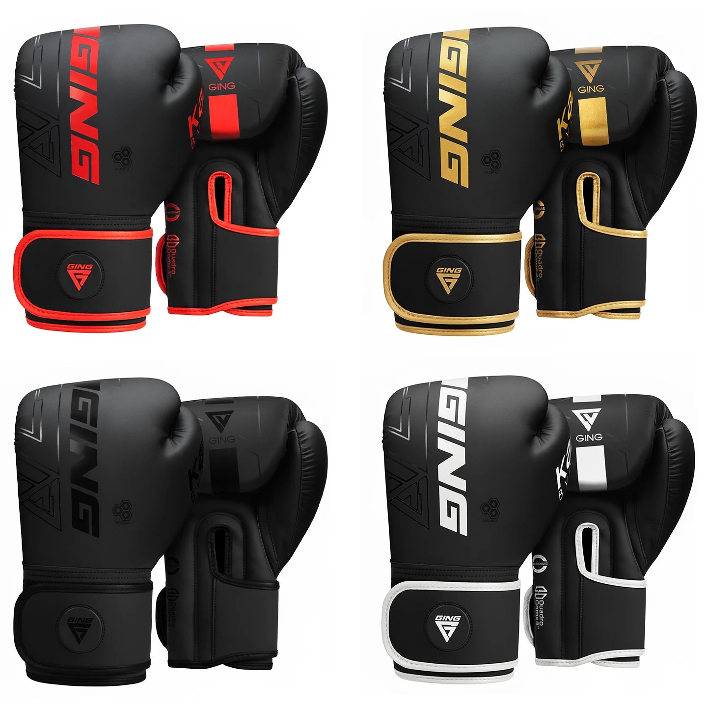 4/6/8/10/12/14Oz Kids Adult Boxing Gloves Breathable Professional Sanda Muay Thai Fighting Gloves PU Workout Gloves