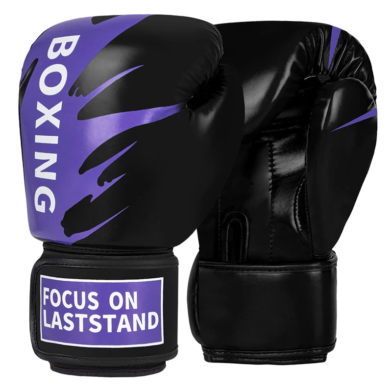 6/8/10/12oz Kids Women/Men Boxing Gloves Sanda Sparring Muay Thai MMA Karate Punch Training Mitts Kickboxing Guantes De Boxeo