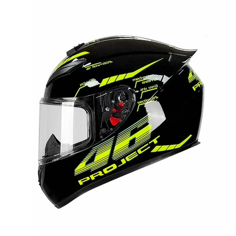 DOT Motorcycle Helmet Full Face Safety Motobike Scooter Casco Moto Modular Capacetes Helmets  Full Face Casco Unisex