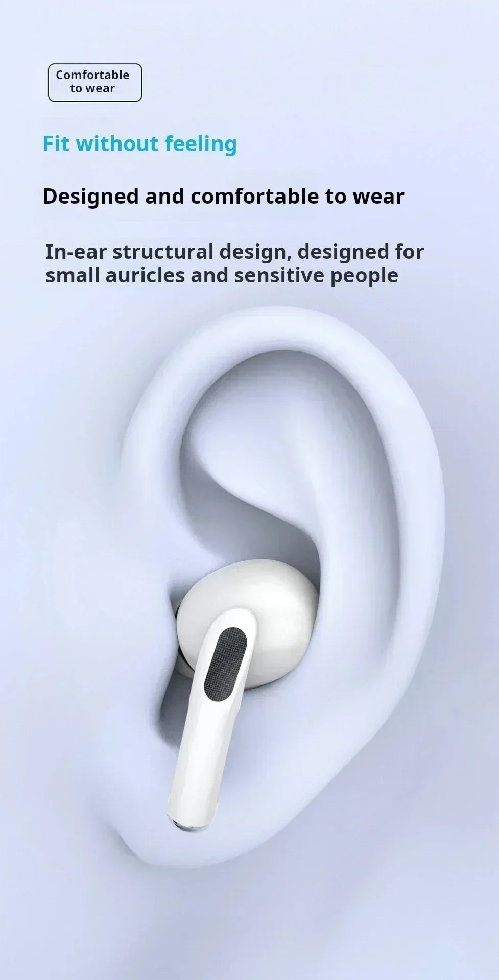 Wireless Bluetooth Earphones IN-Ear EarbudOriginal A7 for Xiaomi Waterproof ENC Noise Headphone With Mic Sports Hifi Headsets