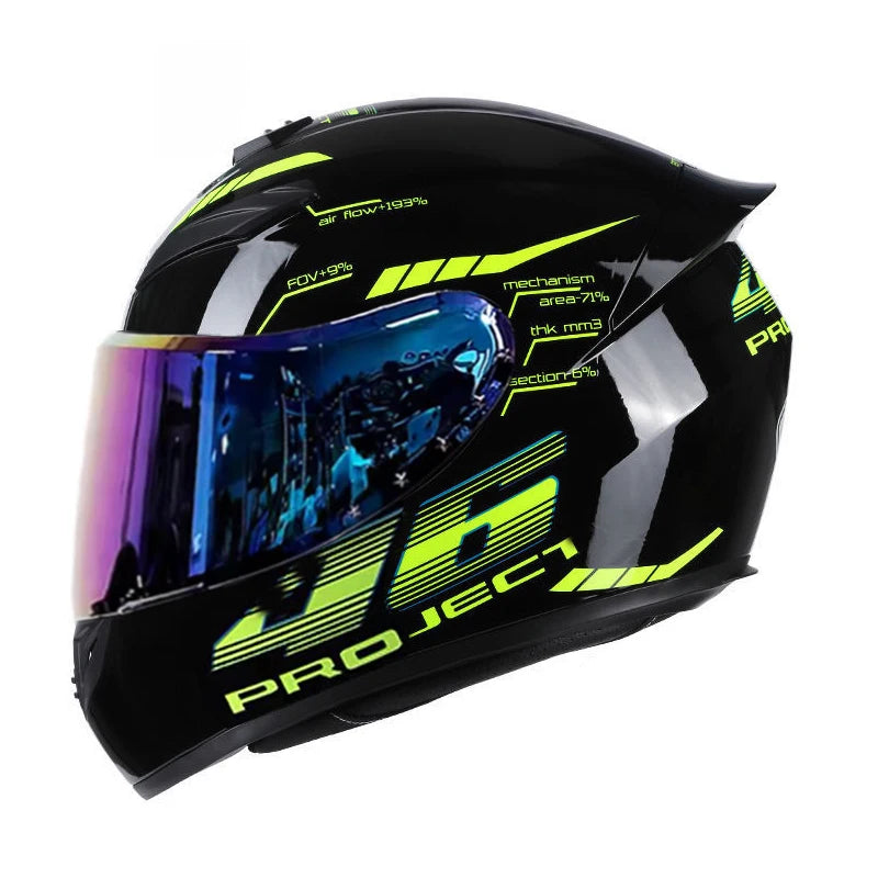 DOT Motorcycle Helmet Full Face Safety Motobike Scooter Casco Moto Modular Capacetes Helmets  Full Face Casco Unisex