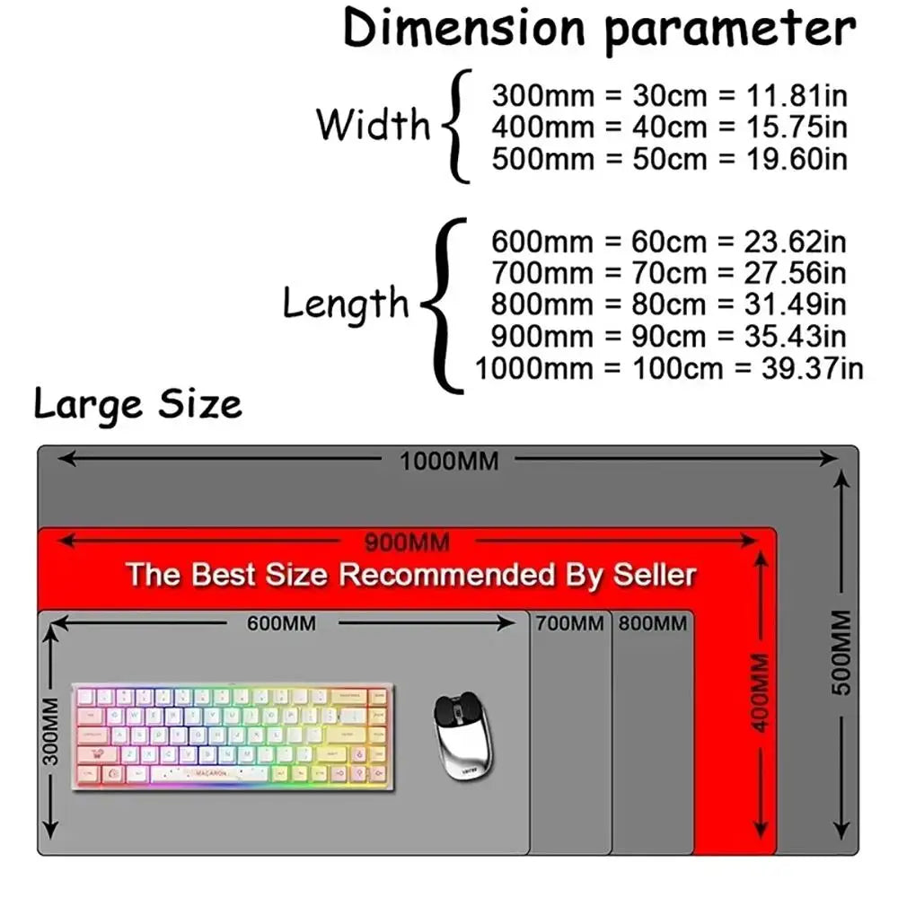 Mysterious Purple Forest large Mouse Pad Desk Mat gaming mats Non-Slip Stitched Edge pc accessories keyboard mousemat office rug