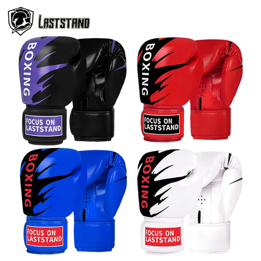 6/8/10/12oz Kids Women/Men Boxing Gloves Sanda Sparring Muay Thai MMA Karate Punch Training Mitts Kickboxing Guantes De Boxeo