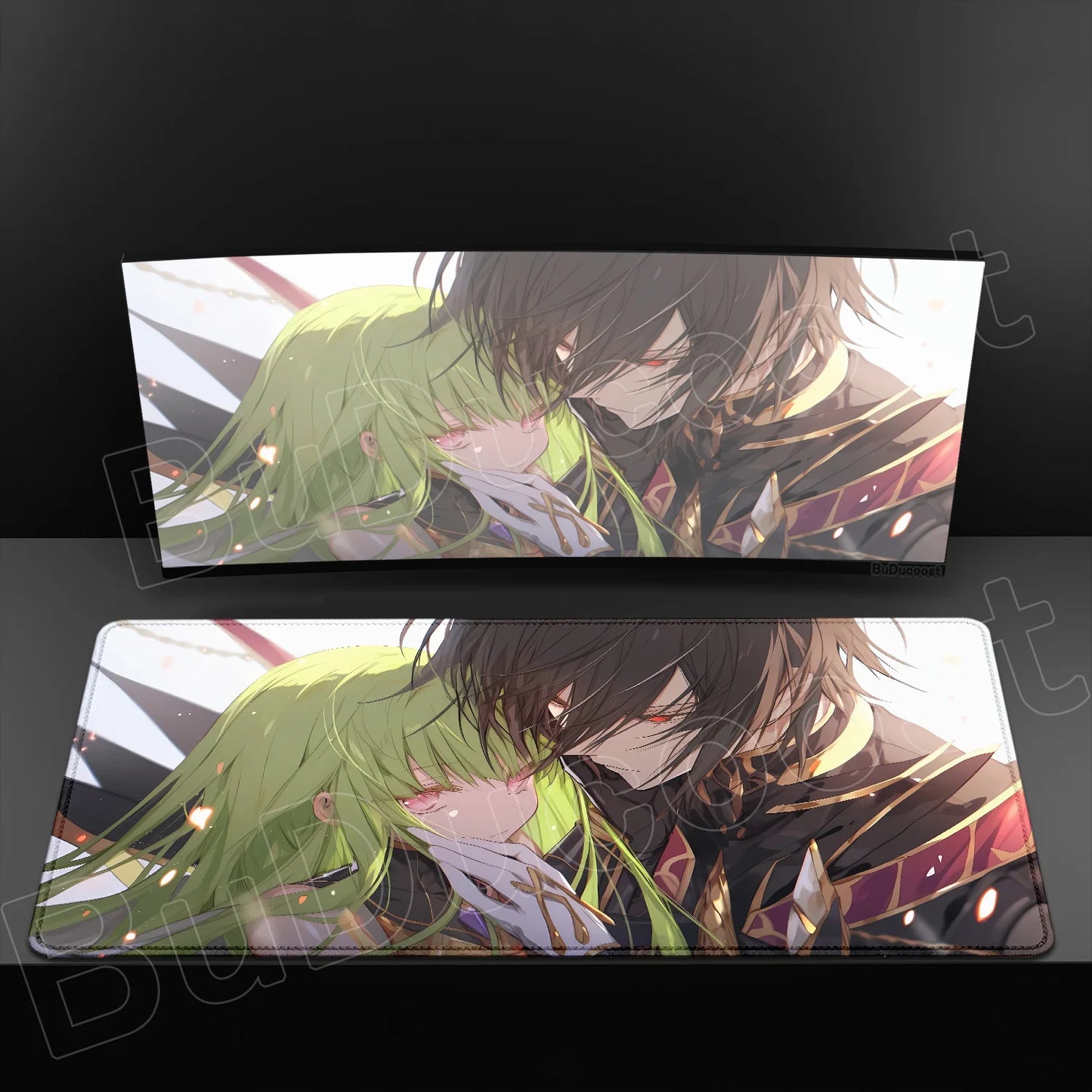 Large Anime Code Geass Mousepad Laptop Gaming Mouse Pad Pc Accessories Deskmat Keyboard Desk Mat Protector Pretty C.C. Mause Pad