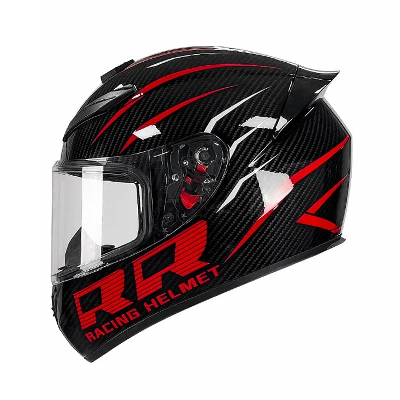 DOT Motorcycle Helmet Full Face Safety Motobike Scooter Casco Moto Modular Capacetes Helmets  Full Face Casco Unisex