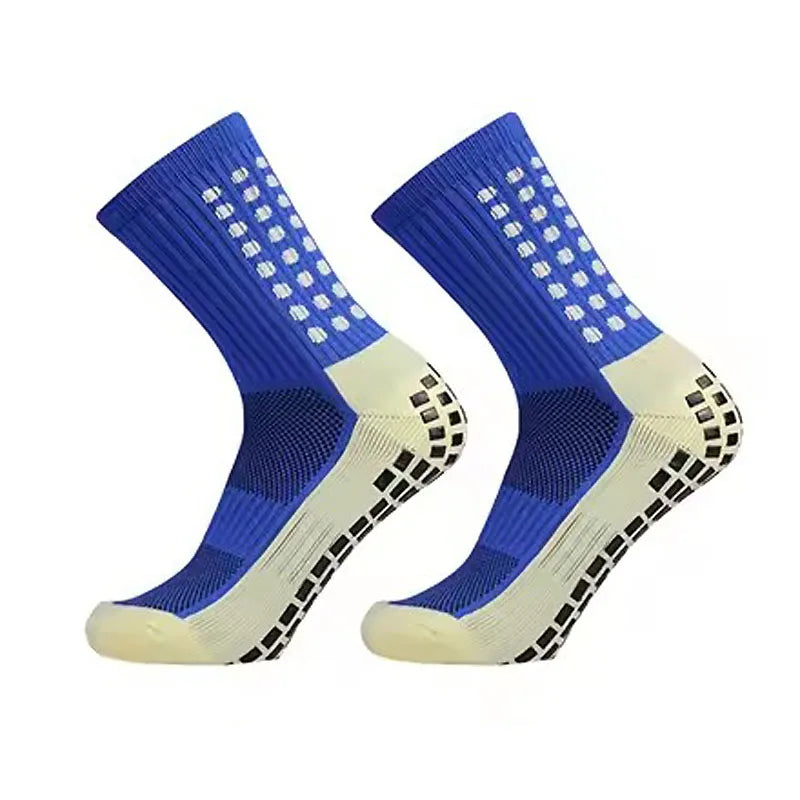 Men's New Football Socks Outdoor Sports Grabbing Socks Silicone Anti Slip Socks Football Basketball Sports Socks