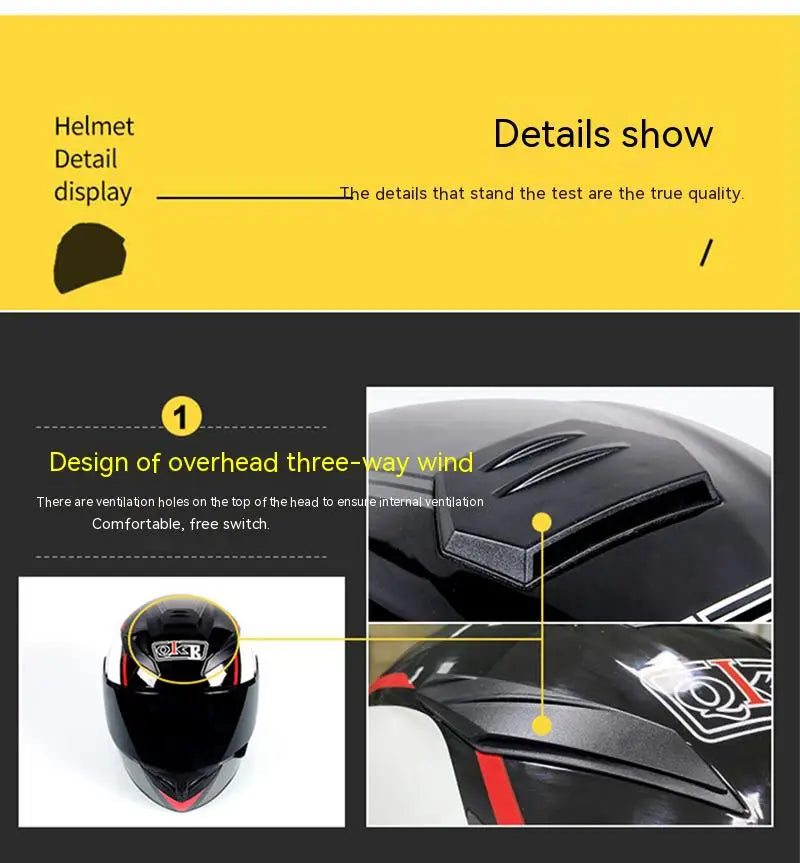 DOT Motorcycle Helmet Full Face Safety Motobike Scooter Casco Moto Modular Capacetes Helmets  Full Face Casco Unisex