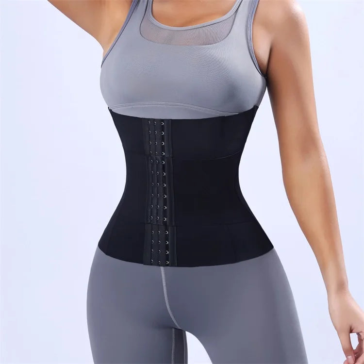 MiiOW Waist Trainer Corset Women's Binders Shapers Tummy Wrap Body Shapewear Breathable Slimming Belt Flat Belly Workout Girdle