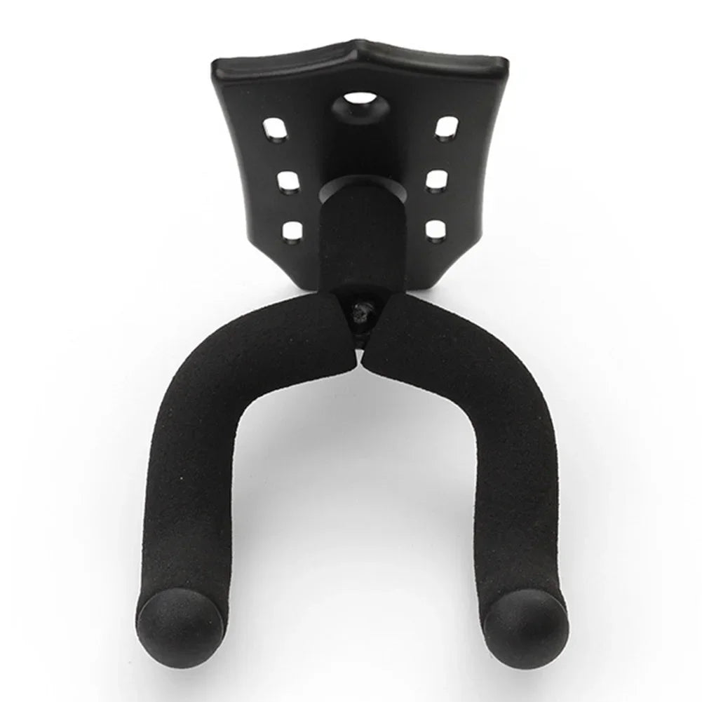 Guitar Holder Hook Metal Acoustic Guitar Hook Holder Stand Non-slip Guitar Hanger Wall Mount for Electric Guitar Bass Ukulele