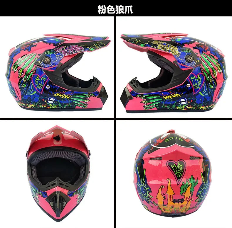 Full Face Motorcycle Helmet Off-road Motorbike Free Shipping Send 3 Gifts Downhill AM DH Cross Capacete Motocross Casco helmets