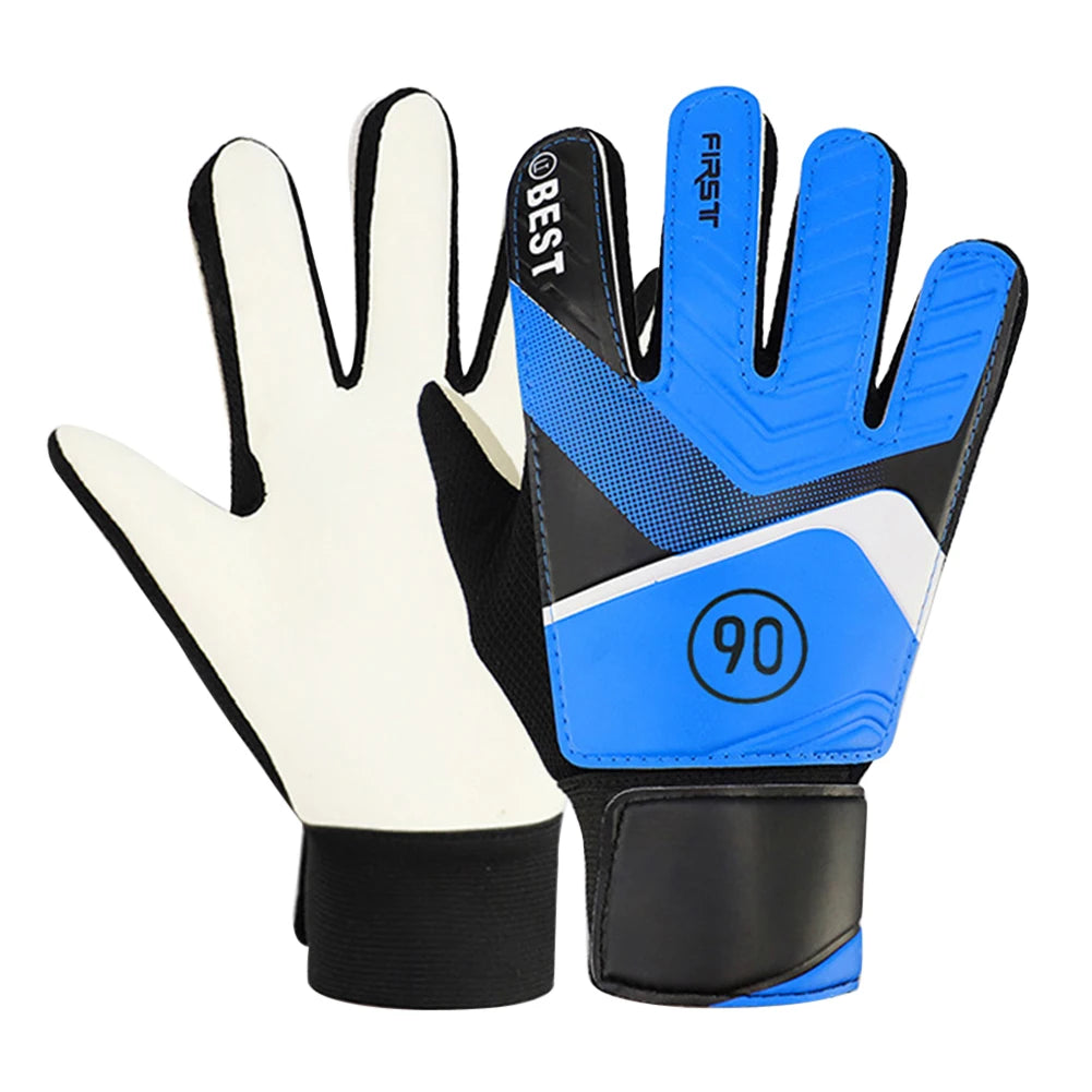 Children's Goalkeeper Gloves Latex Goalkeeper Gloves For Kids Football Goalkeeper Anti-Slip Training Gloves Soccer Goalie Gloves