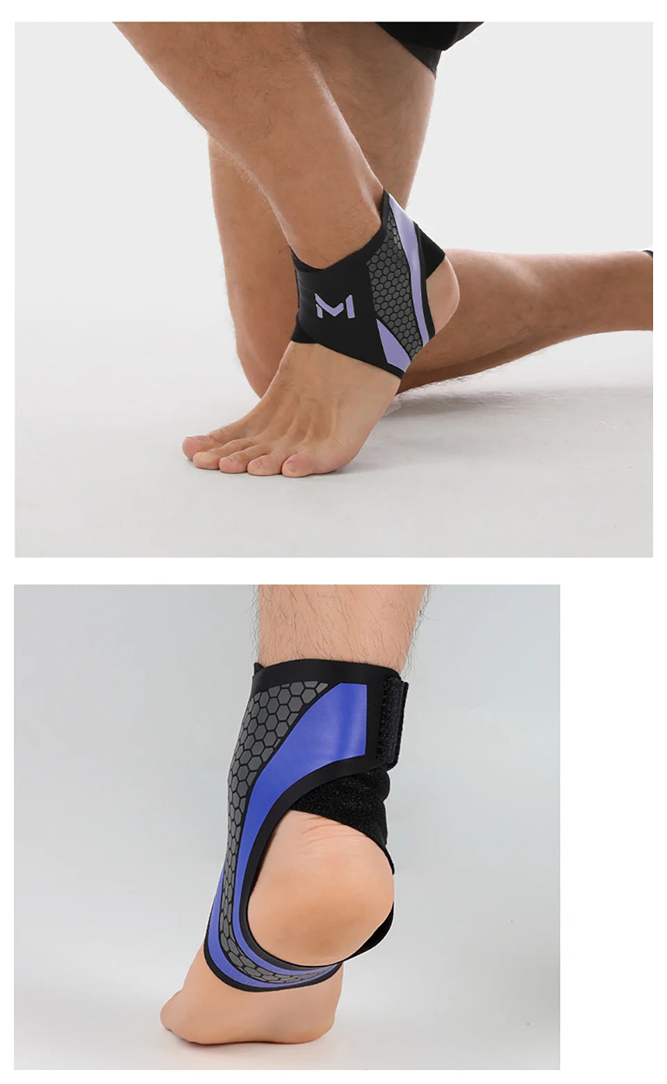 GOBYGO 1Pcs Ankle Protectors Running Joint Strain Ankle Wear Tear Anti-fracture Ankle Protector Basketball Soccer Men Women