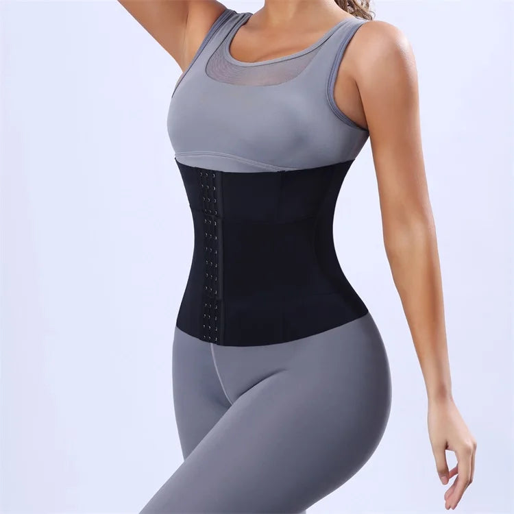 MiiOW Waist Trainer Corset Women's Binders Shapers Tummy Wrap Body Shapewear Breathable Slimming Belt Flat Belly Workout Girdle