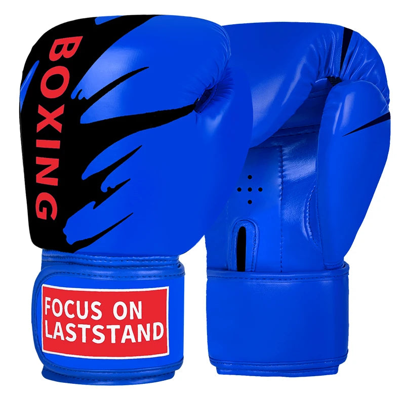 6/8/10/12oz Kids Women/Men Boxing Gloves Sanda Sparring Muay Thai MMA Karate Punch Training Mitts Kickboxing Guantes De Boxeo