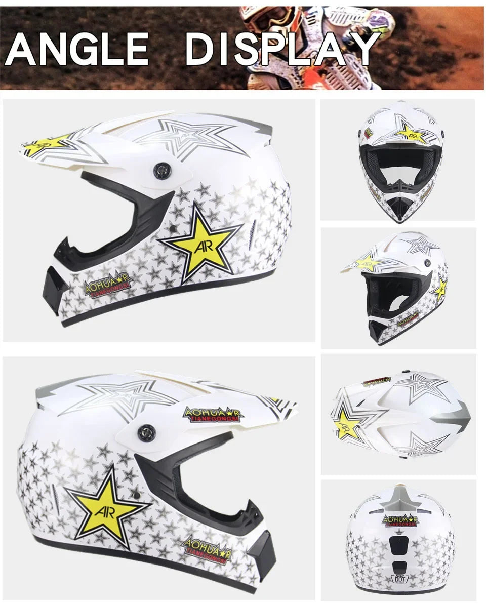Full Face Motorcycle Helmet Off-road Motorbike Free Shipping Send 3 Gifts Downhill AM DH Cross Capacete Motocross Casco helmets