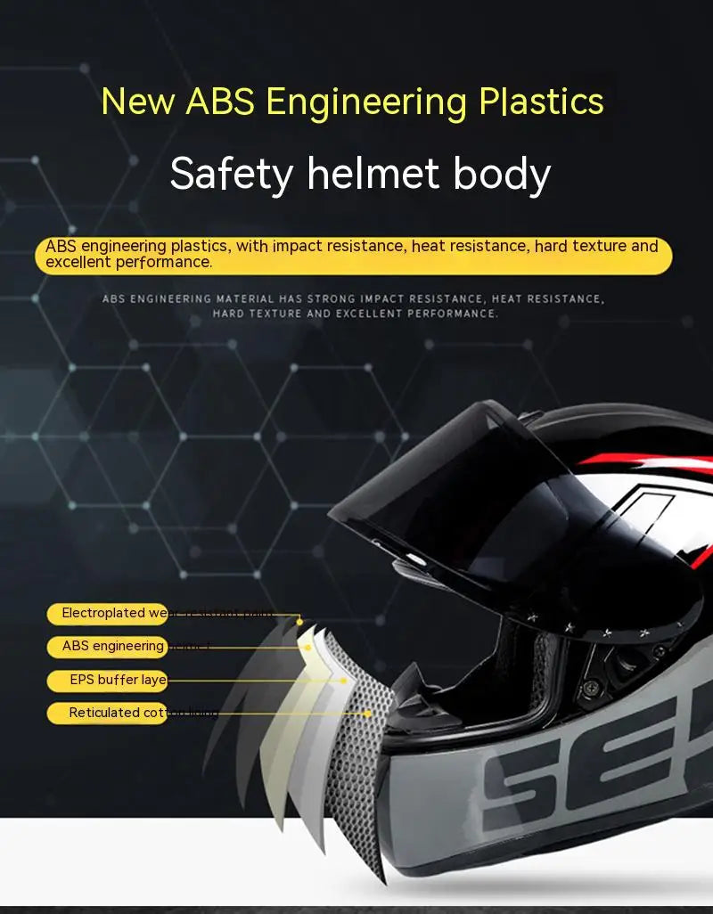 DOT Motorcycle Helmet Full Face Safety Motobike Scooter Casco Moto Modular Capacetes Helmets  Full Face Casco Unisex