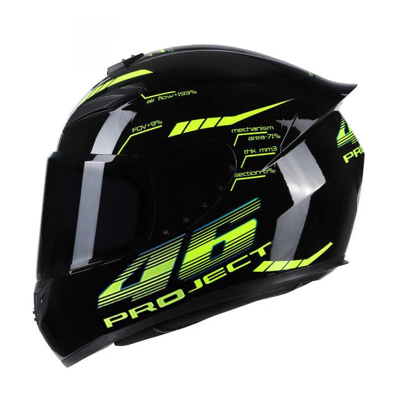 DOT Motorcycle Helmet Full Face Safety Motobike Scooter Casco Moto Modular Capacetes Helmets  Full Face Casco Unisex