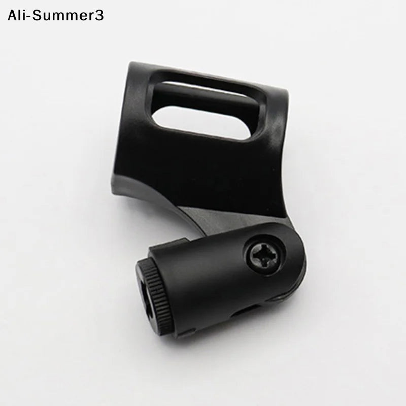 【Ua】Flexible Microphone Stand Holder Mount Wireless Microphone Support Bracket Plastic Soft Smooth Clamp Fixing Accessories