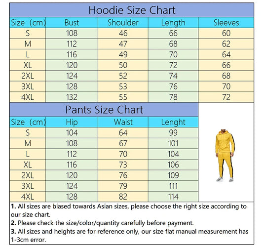 Autumn Winter Mens Tracksuit Printing Casual Sweatshirt Sweatpants Set 2025 Hot Sales Hoodies Suit Sports Jogging Mens Clothing