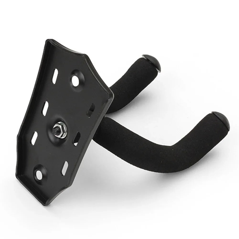 Guitar Holder Hook Metal Acoustic Guitar Hook Holder Stand Non-slip Guitar Hanger Wall Mount for Electric Guitar Bass Ukulele