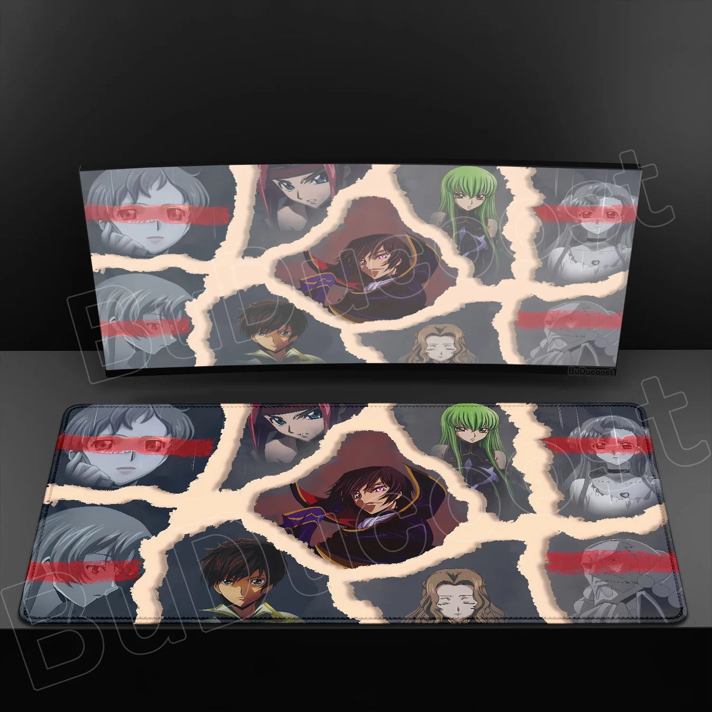 Large Anime Code Geass Mousepad Laptop Gaming Mouse Pad Pc Accessories Deskmat Keyboard Desk Mat Protector Pretty C.C. Mause Pad