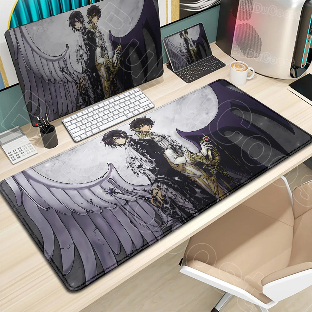 Large Anime Code Geass Mousepad Laptop Gaming Mouse Pad Pc Accessories Deskmat Keyboard Desk Mat Protector Pretty C.C. Mause Pad