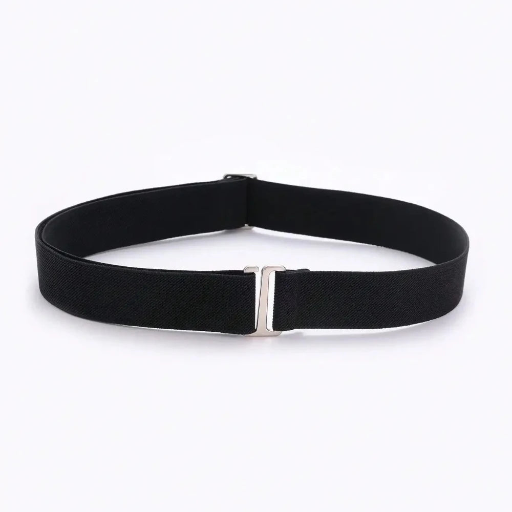 1pc Women's Elastic Comfortable & Adjustable One-Size Anti-Slip Pants Belt, Fits Most